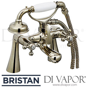 Bristan R TBSM G Regency Bath Shower Mixer (Tall Pillars) - Gold Spare Parts